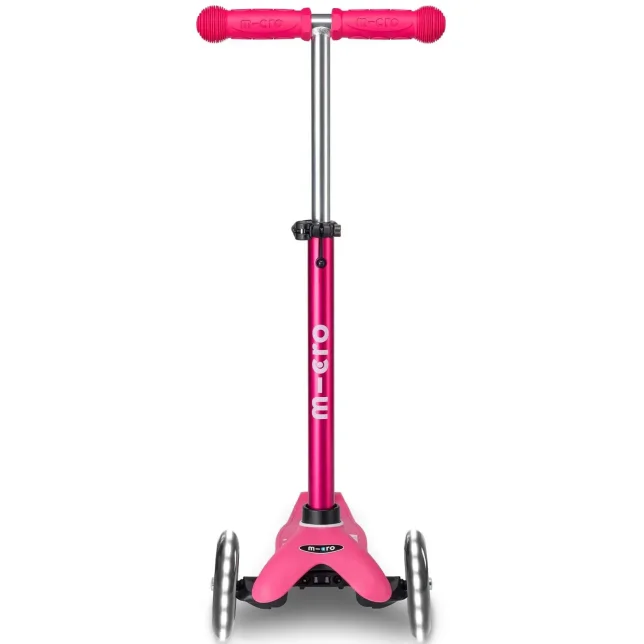 Trotineta Micro Mini Deluxe LED Pink foto