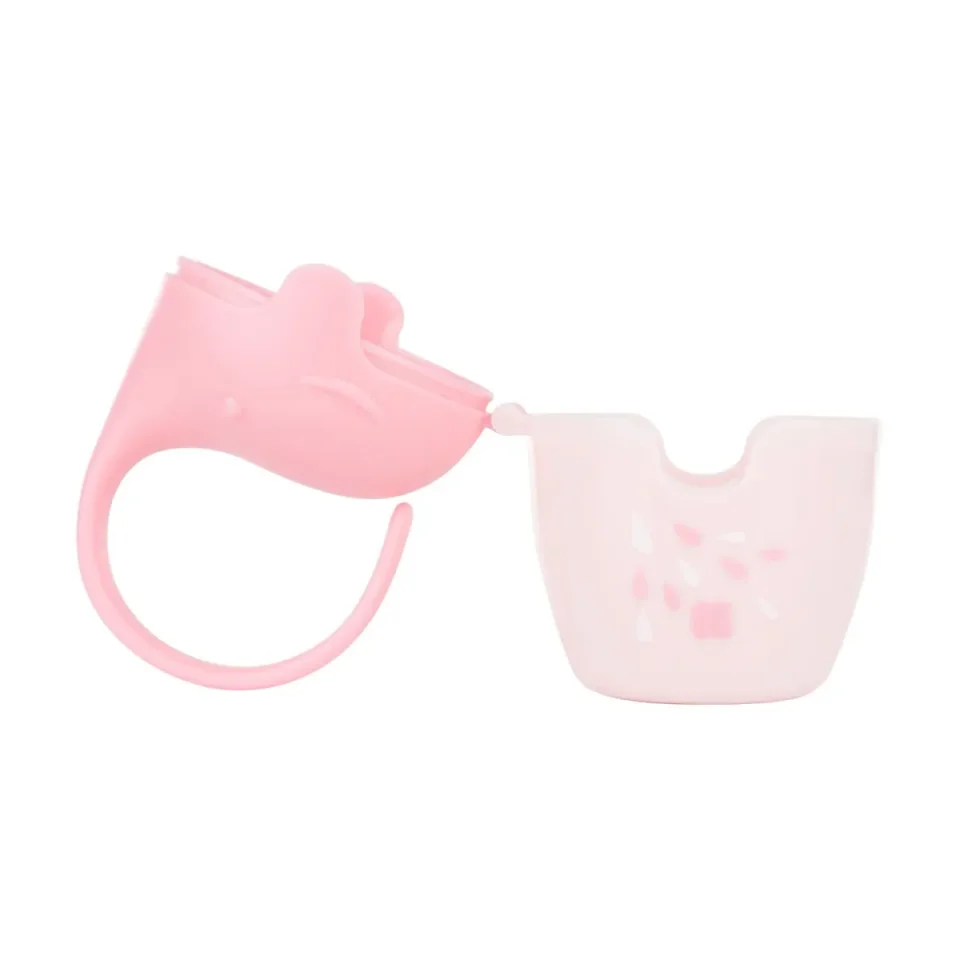 Cutie pentru suzeta KikkaBoo Elephant Pink foto