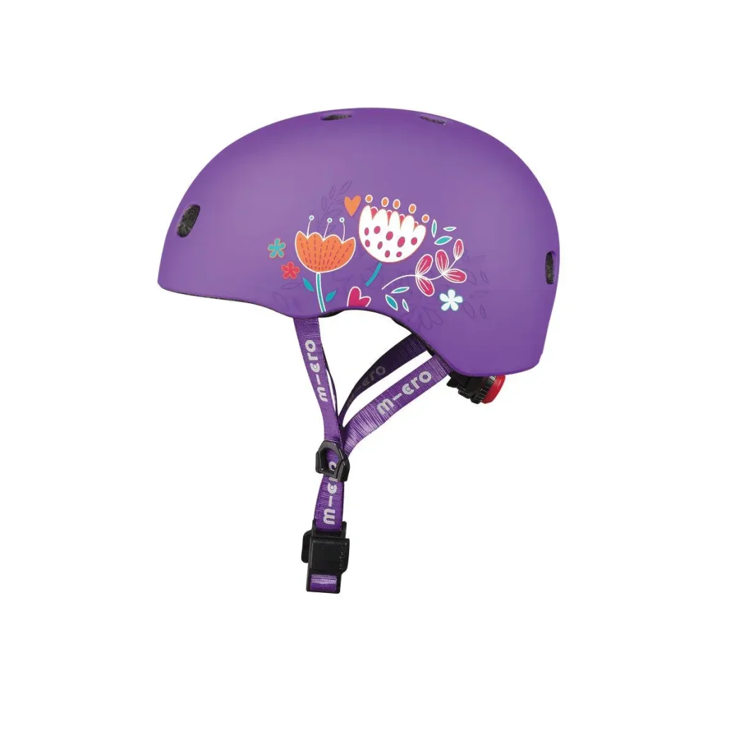Casca de protectie Micro Floral Purple S foto