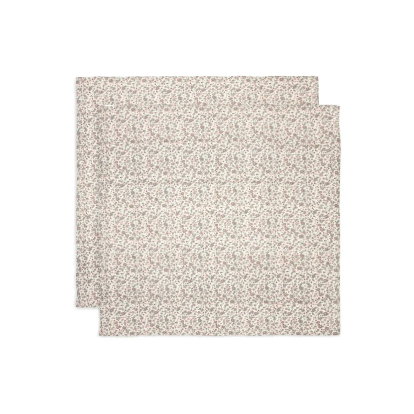Муслиновые пеленки Jollein Retro Flowers, 115x115 см, 2 шт. foto