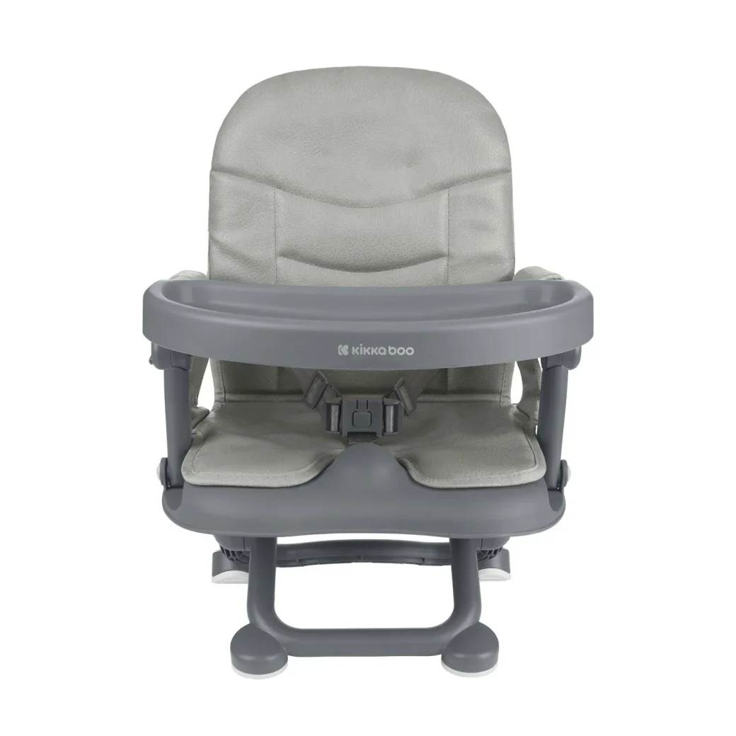 Scaun de masa tip booster KikkaBoo Pappo Grey foto