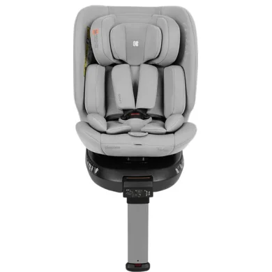 Вращающееся автокресло с изофиксом KikkaBoo i-Rove Light Grey, 40-150 см foto