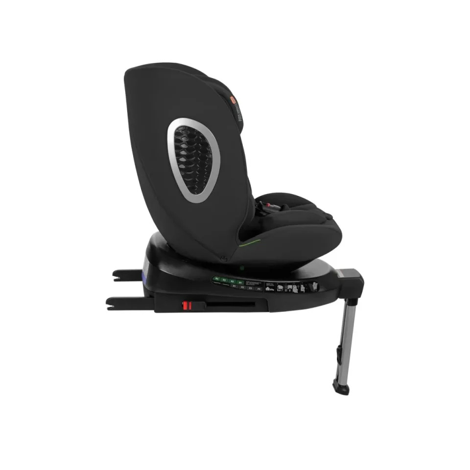 Вращающееся автокресло с изофиксом KikkaBoo i-Rove Black, 40-150 см foto