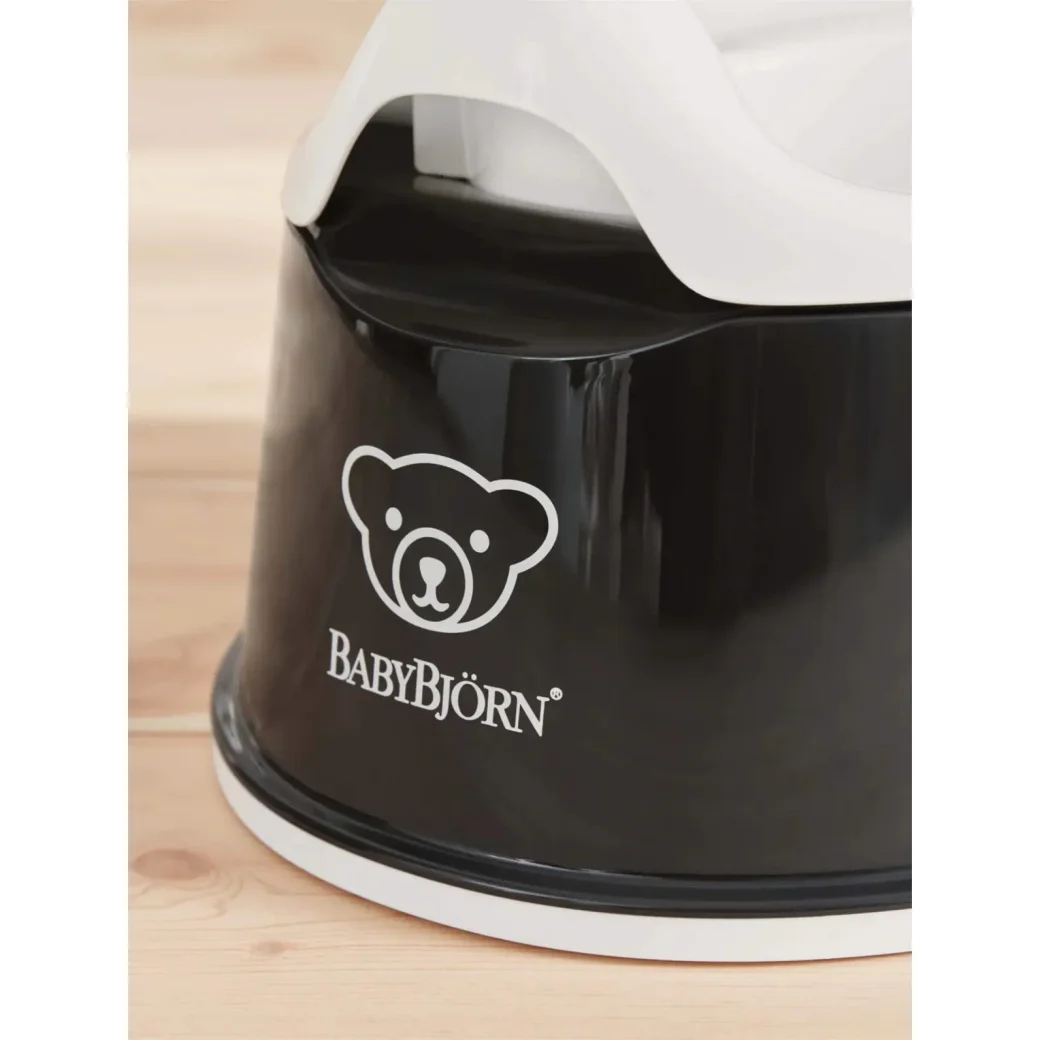 Горшок BabyBjorn Smart Potty Black/White foto