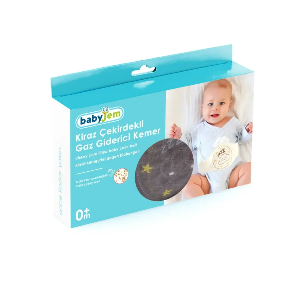 Антиколиковый пояс с косточками вишни BabyJem Sleepy Cloud Mint foto