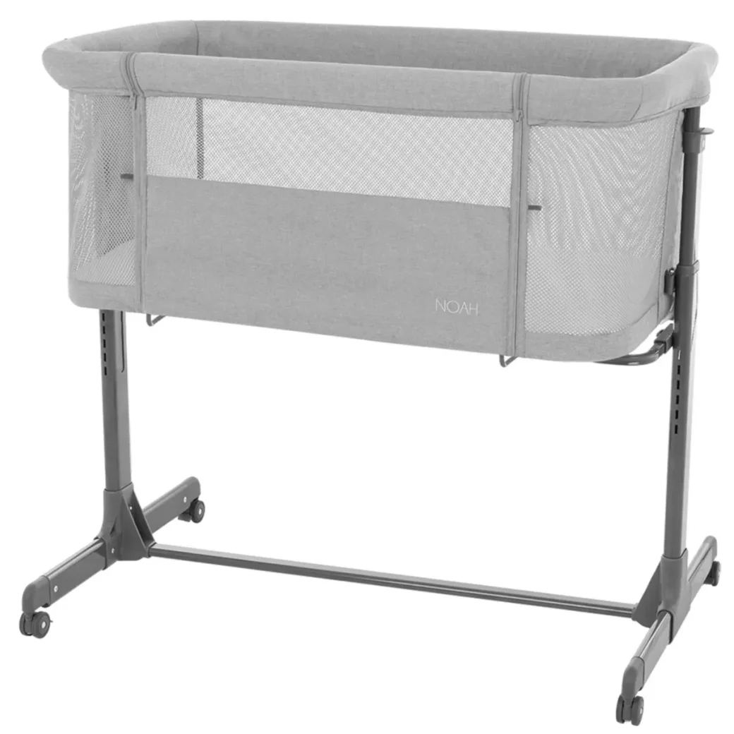 Patut co-sleeper KikkaBoo Noah Light Grey foto