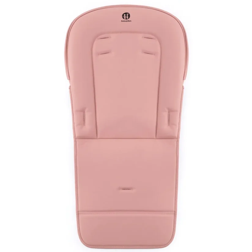 Salteluta si tava pentru scaun de masa Petite&Mars Gusto Sugar Pink foto