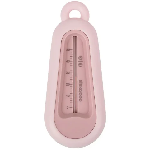 Termometru de baie KikkaBoo Drop Pink foto