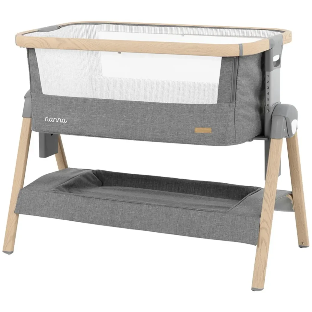 Patut co-sleeper KikkaBoo Nanna Dark Grey foto