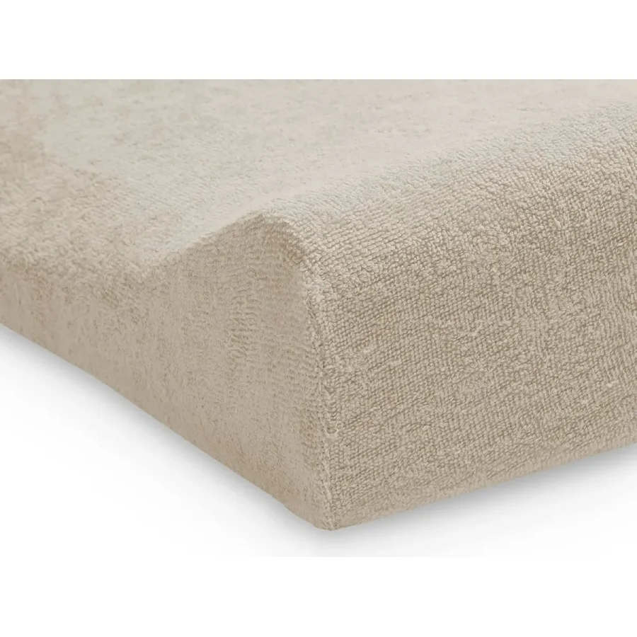Husa pentru saltea de infasat Jollein Terry Nougat, 50x70 cm, 2 buc. foto