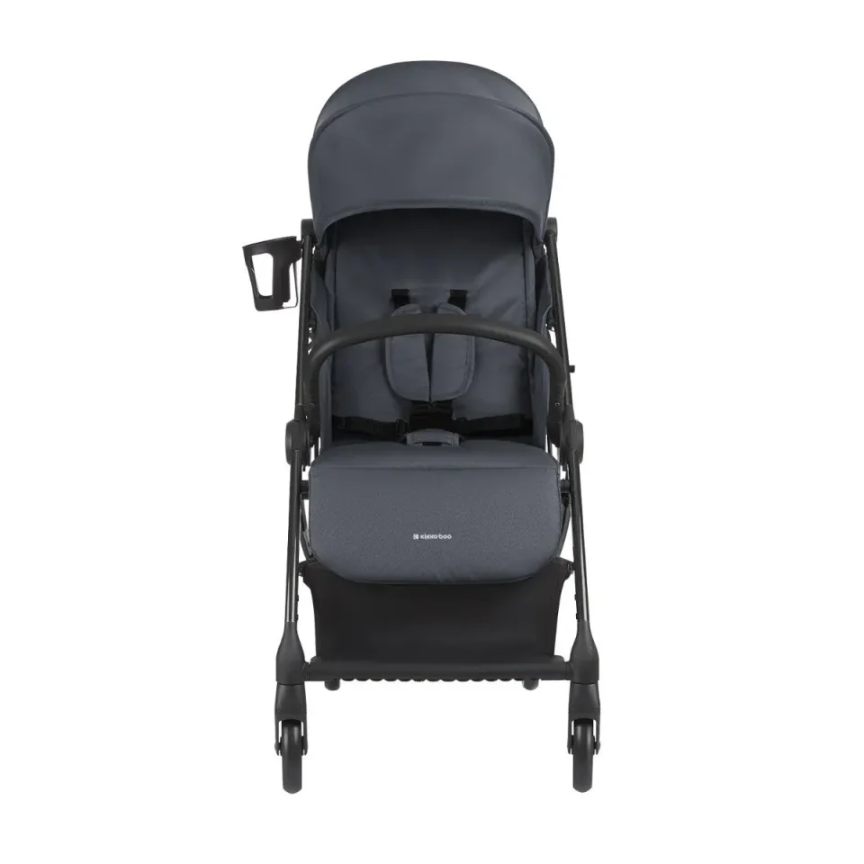 Коляска с автоматическим складыванием KikkaBoo Joy Dark Grey foto