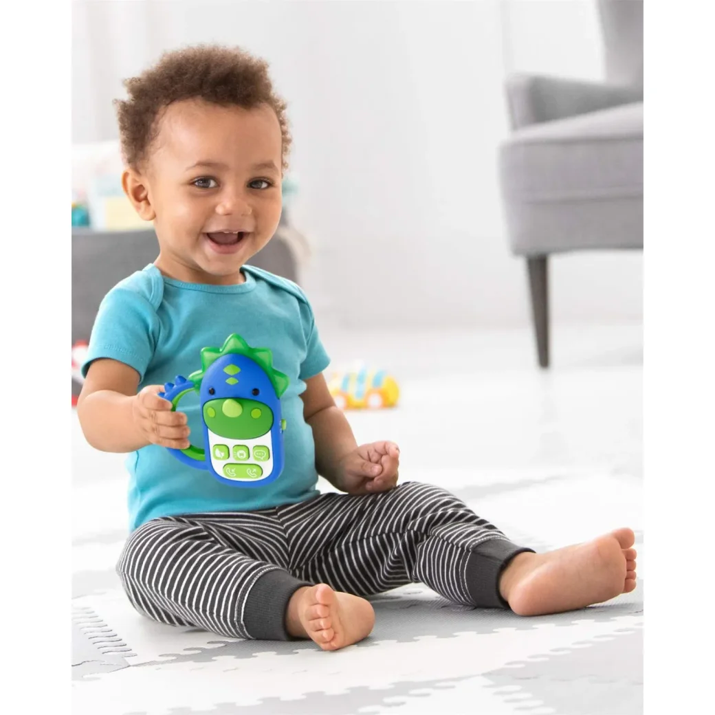 Jucarie interactiva telefon Skip Hop Dino foto
