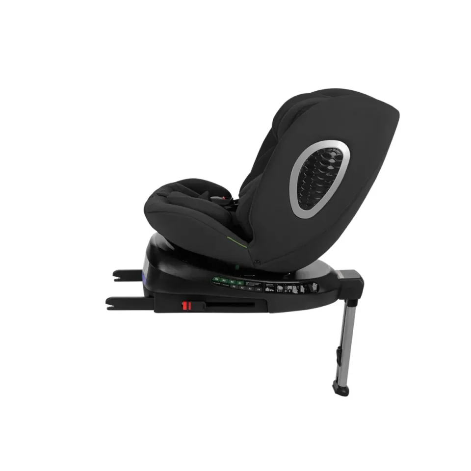 Вращающееся автокресло с изофиксом KikkaBoo i-Rove Black, 40-150 см foto
