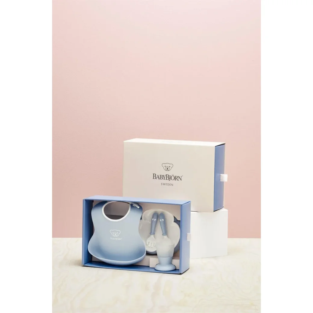 Набор для кормления BabyBjorn Powder Blue foto