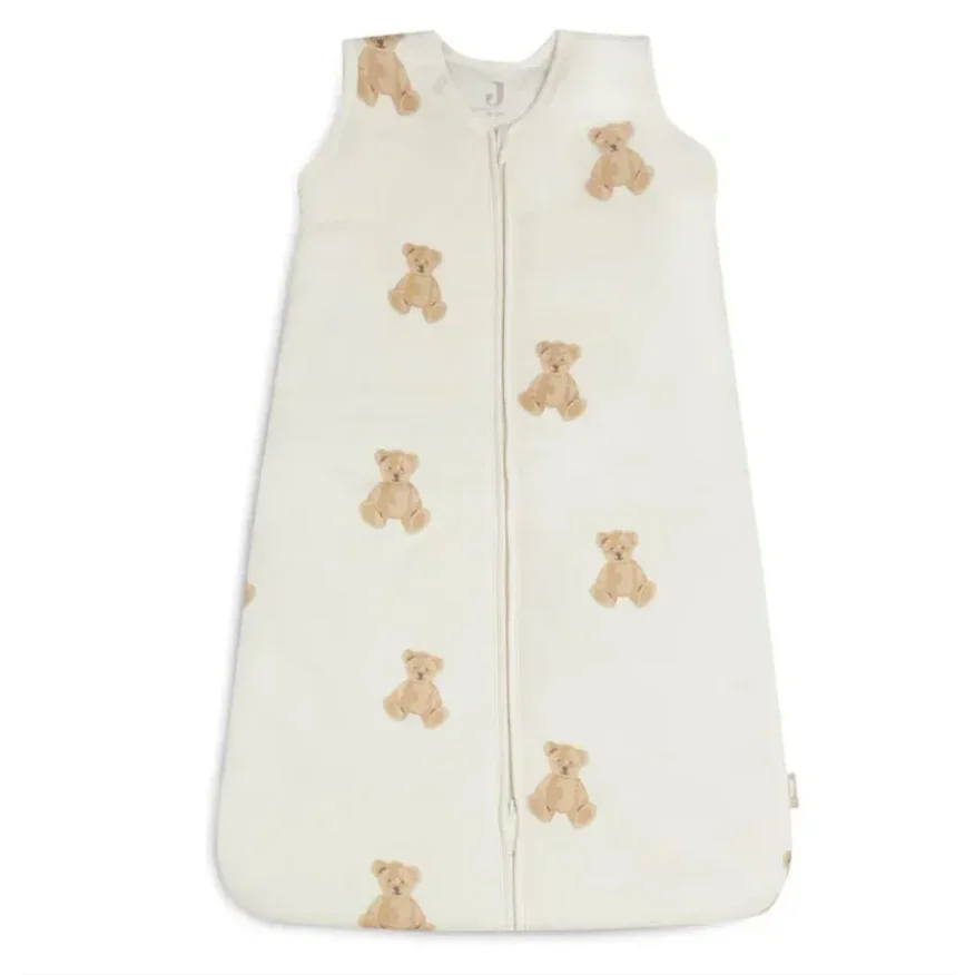 Sac de dormit cu maneci detasabile Jollein Teddy Bear, 110 cm foto