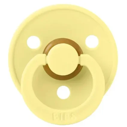 Suzeta rotunda din latex BIBS Sunshine (0-6 luni) foto