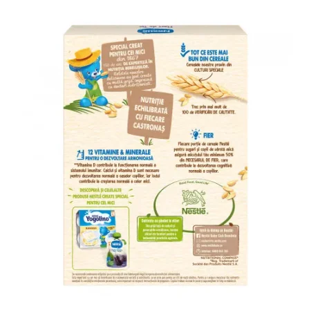nestle cereale cu flori de tei fara lapte 250 gr. (6 m+)