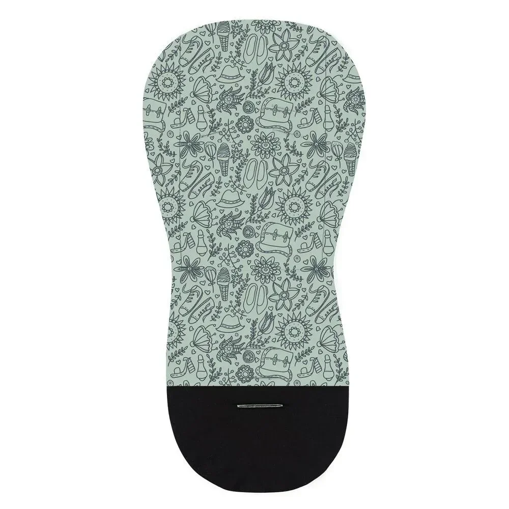 Матрасик для коляски Petite&Mars Foamy Green Hipster foto