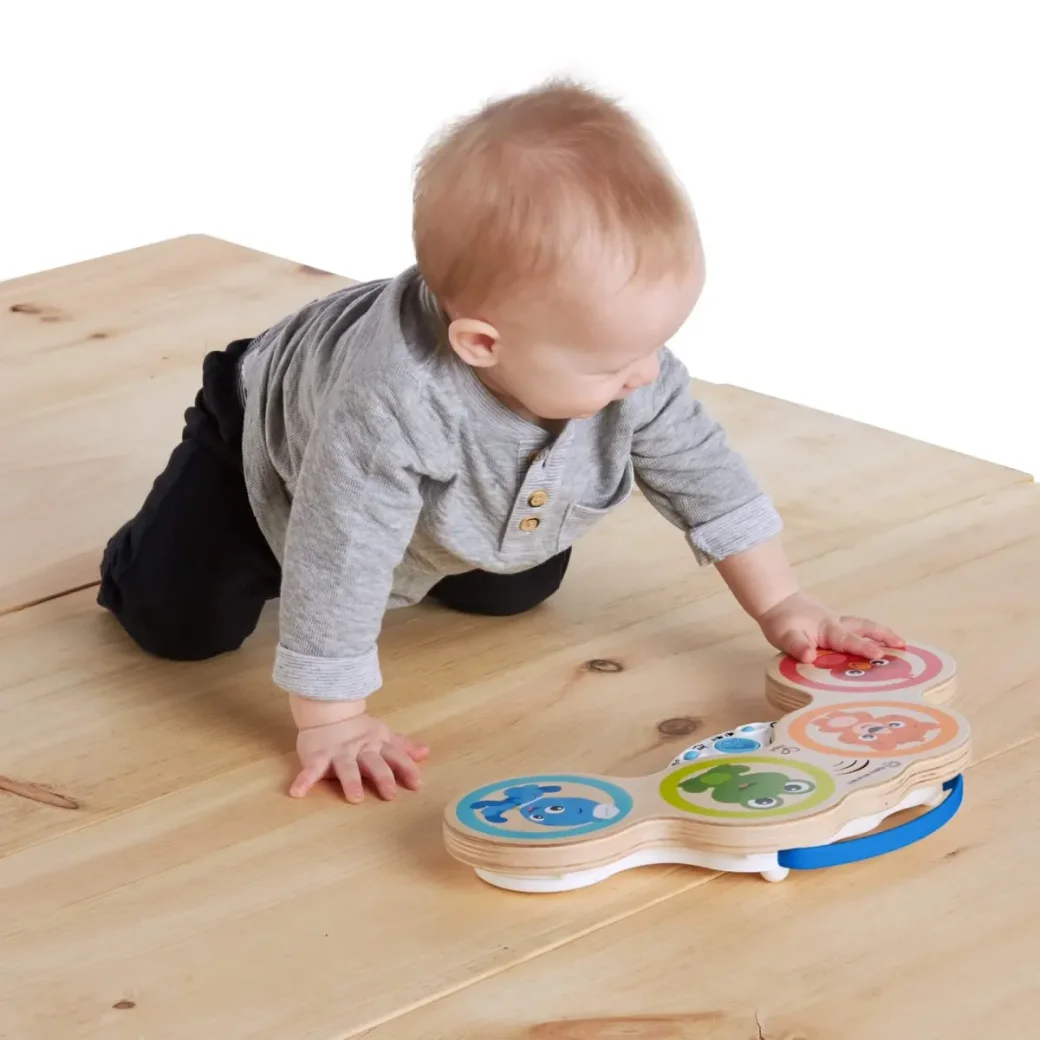 Jucarie de lemn muzicala Hape & Baby Einstein Magic Touch Drum™ foto