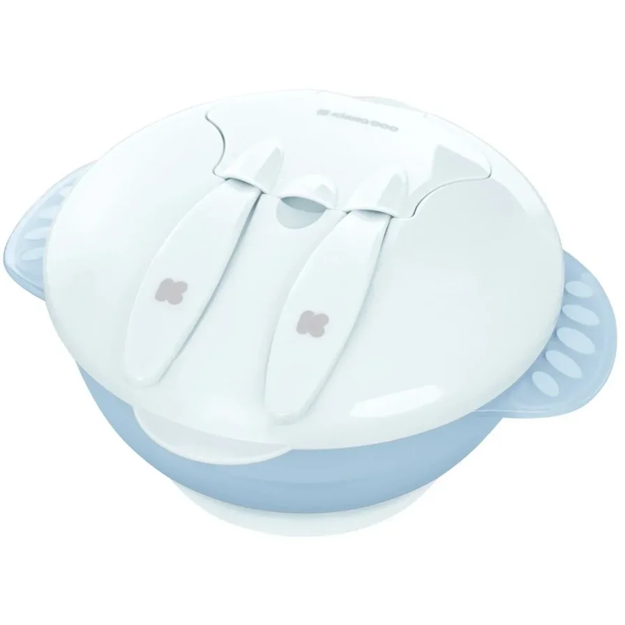 Bol multifunctional 4 in 1 KikkaBoo Feed-me-up Blue foto