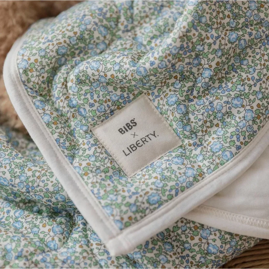 Одеяло стеганое BIBS Liberty Eloise Blush (85х110 см) foto