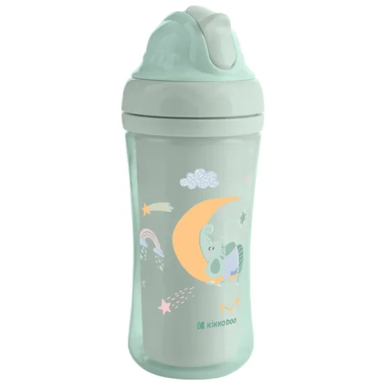 Поильник с трубочкой KikkaBoo Moony me Mint, 220 мл foto