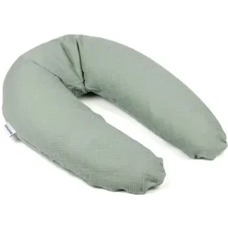 Большая подушка для беременных 3 в 1 Doomoo Comfy Big Tetra Green, органический хлопок foto