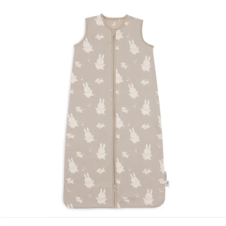 Sac de dormit Jollein Jersey Miffy & Snuffy Verde Olive, 110 cm foto
