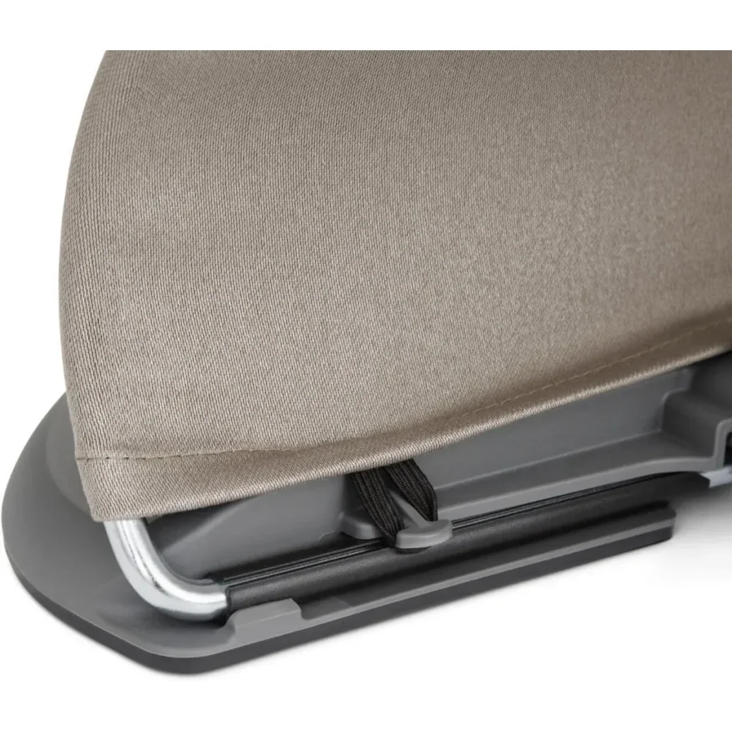Balansoar BabyBjorn Bliss Sand Grey, Bumbac cu bara de jucarii foto