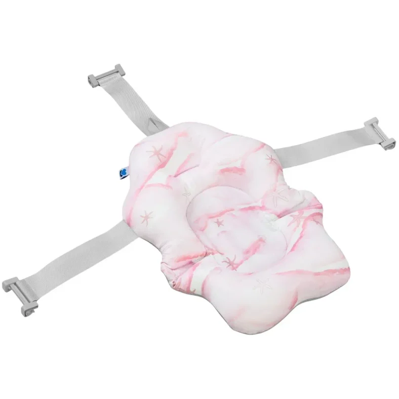 Гамак для ванночки KikkaBoo Soft Bath Nubo Starfish Pink foto