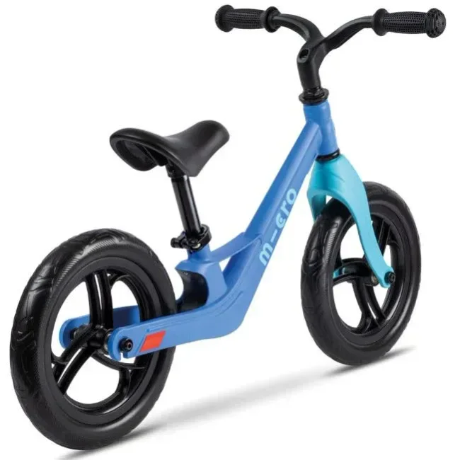 Bicicleta fara pedale Micro Balance Bike Lite Chameleon Blue foto