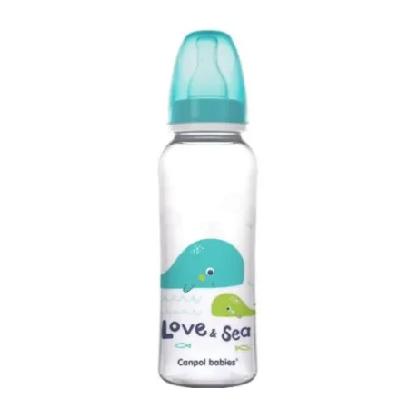 canpol 59/400 Бутылочка "love&sea" (250 мл.) 1 шт.