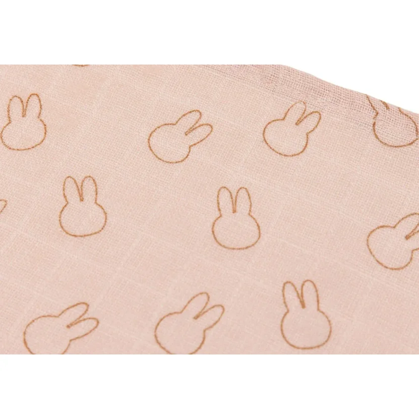 Муслиновая пеленка Jollein Miffy Silhouettes Wild Rose, 70x70 см, 3 шт. foto
