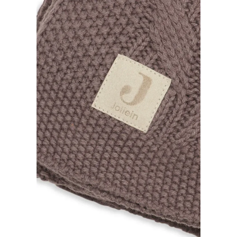 Paturica Jollein Spring Knit Chestnut, 100x150 cm foto