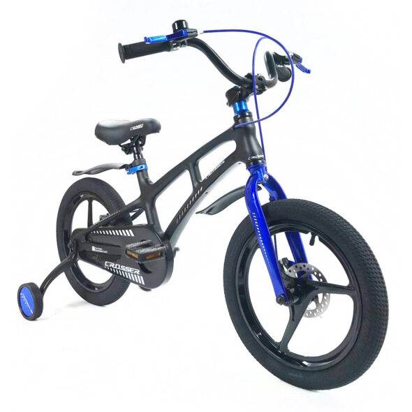 Bicicletă Magnesium Black & Blue Crosser, Diametrul roților 16"