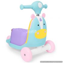 Scooter pentru copii 3 în 1 SKIP HOP Ride on Toy - Unicorn