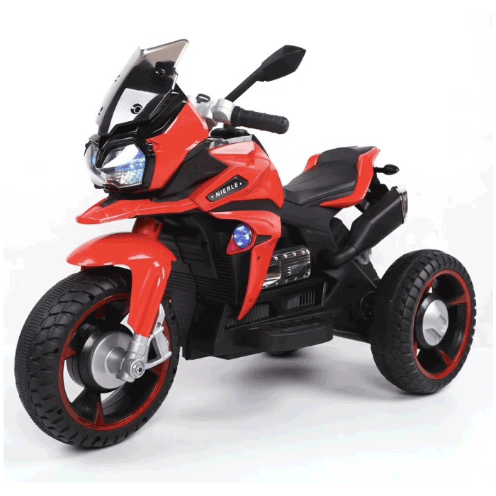 Motocicletă electrică 6V7AH cu 2 motoare 15W – Black&Red