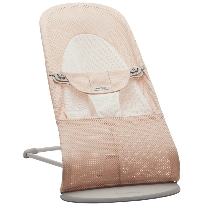 Balansoar BabyBjorn Balance Soft Pearly Pink White Mesh cel mai bun pre In credit sau rate. Livrare Rapid Robertino